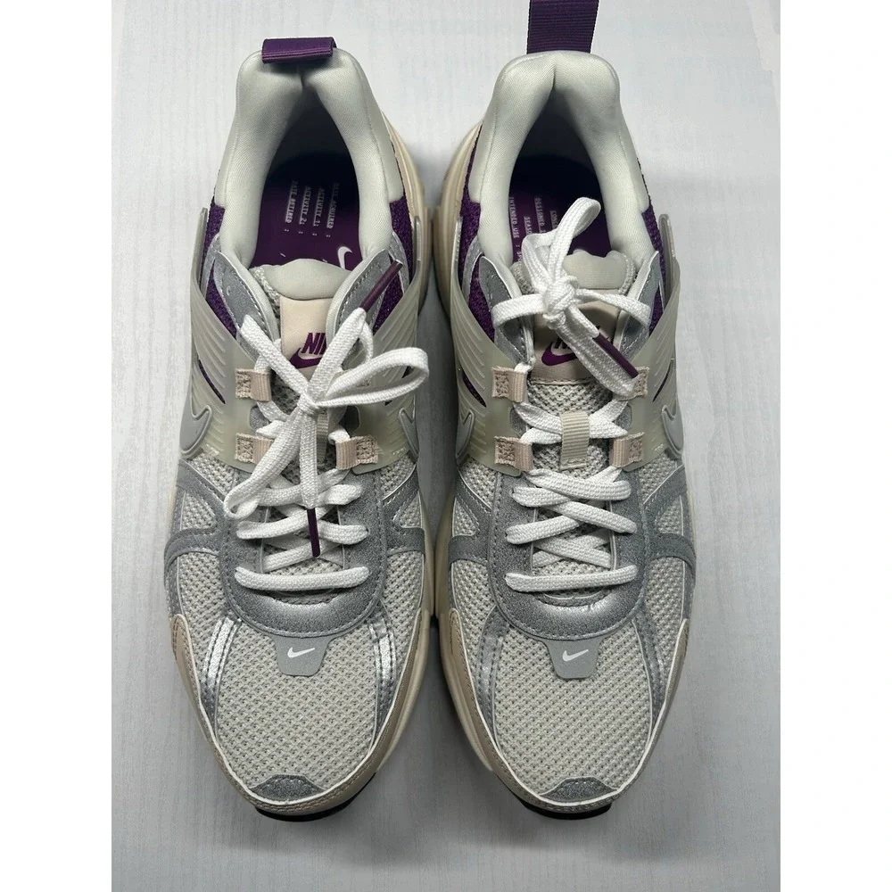 Nike V2K Run Premium Light Bone Viotech Women - Size 11- HF4305 072 - New/No Lid